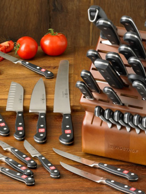 Wüsthof Classic 36-piece Knife Block Set