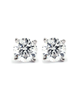 Pompeii3 1/3 Ct Tdw Diamond Studs Available In 14k White Or Yellow Gold