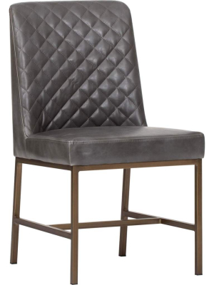 Zachary Dining Chair, Grey, Set Of 2