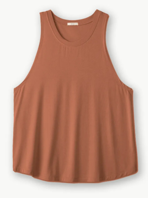 Eberjey Heather Everday Tank - Pecan