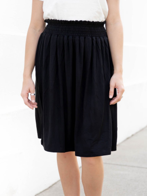 The Tracie Skirt - Black