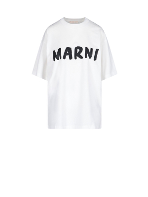 Marni Logo Printed T-shirt