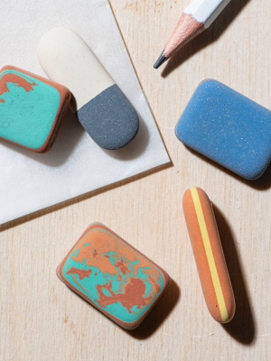 Assorted Pebble Erasers