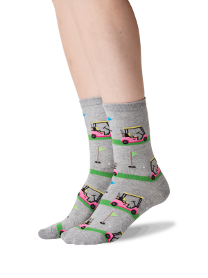 Women's Golf Cart Crew Socks