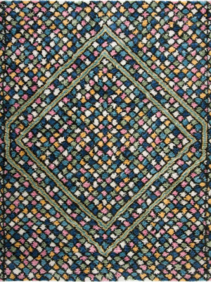 Casablanca Blue/gold Area Rug