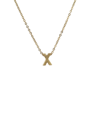 "x" Monogram