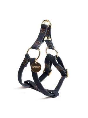 Found My Animal - Black Cotton Cat & Dog Harness