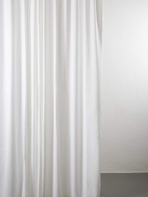 Shade Outdoor Curtain - Extra Wide 300cm /118" White 01