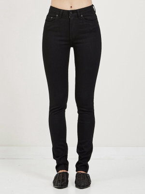 High Skinny Jean Black Power Stretch