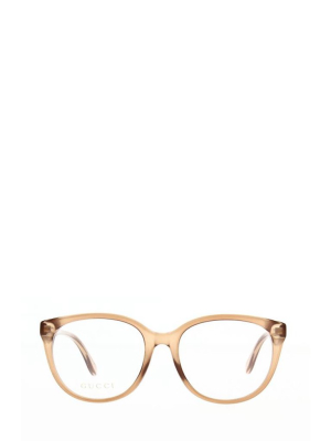 Gucci Eyewear Round Frame Glasses