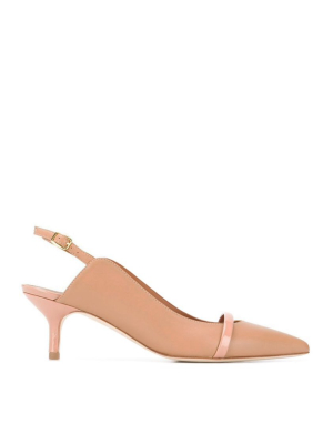 Marion 45mm - Nude Leather Slingback