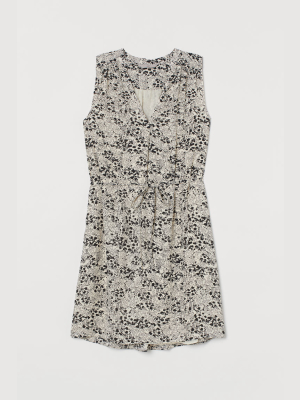 Tie Belt Dress