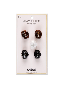 Conair Scunci No Slip Octopus Jaw Clips - 5ct