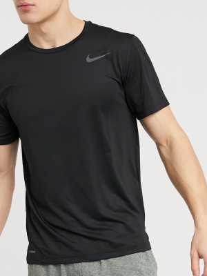 Nike Training Hyper Dry T-shirt In Black