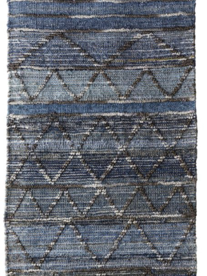 Cassidy Hanging Rug In Denim & Pale Blue