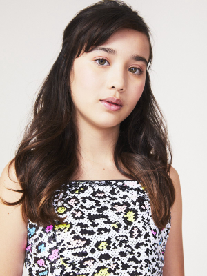 Milly Minis Kyle Leopard Sequins Dress
