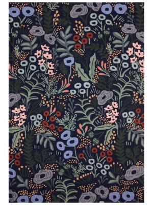 Loloi Rifle Paper Co. Joie Rug - Tapestry Navy
