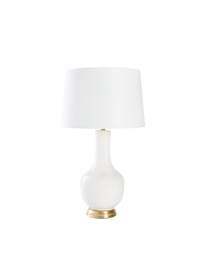 Adeline Table Lamp In White