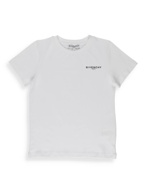 Givenchy Kids Logo Print T-shirt