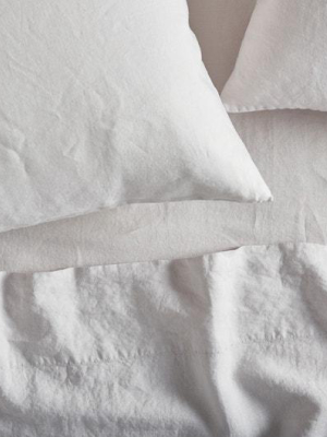 Relaxed Linen Sheet Set - Fog