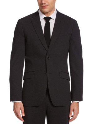 Slim Fit Stretch Knit Suit Jacket