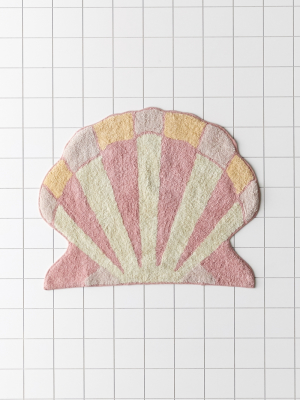 Shelly Shaped Bath Mat