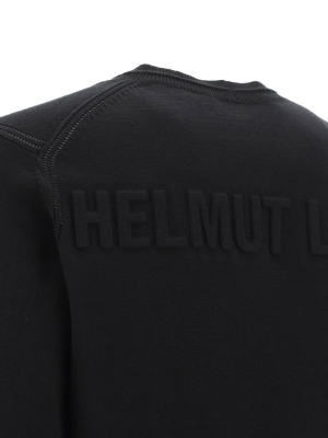 Helmut Lang Logo Knitted Sweater