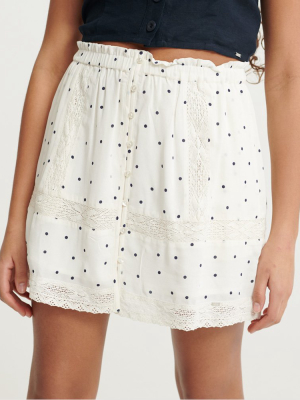 Ellison Textured Lace Skirt