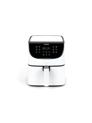 Cosori Pro 3.7qt Air Fryer With Skewer Rack Set - White