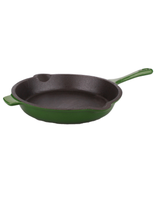 Berghoff Neo 10" Cast Iron Fry Pan, Green