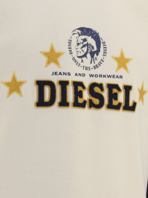 Diesel Logo Crewneck Sweatshirt