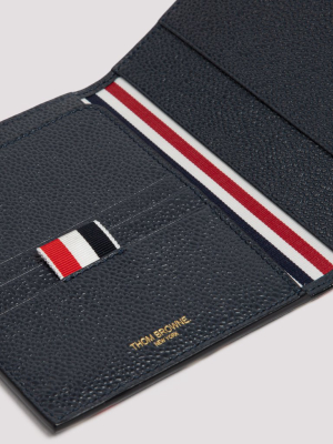 Thom Browne Rwb Stripe Passport Holder