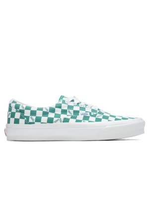 Vans Vault Og Era Lx - Checkerboard Logo/cadmium Green