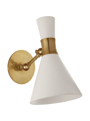 Liam Small Articulating Sconce In Various Colors And Designs