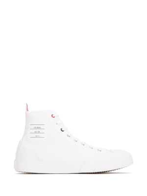 Thom Browne Logo Patch High-top Sneakers