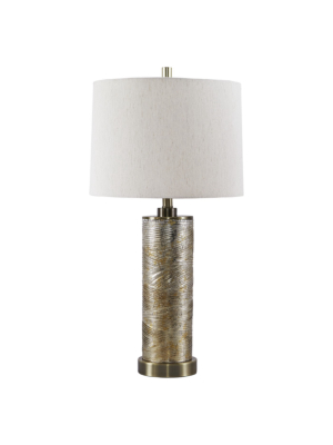 Farrar Glass Table Lamp Gold - Signature Design By Ashley