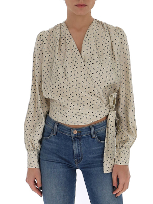 L'autre Chose Apostrophe Print Blouse