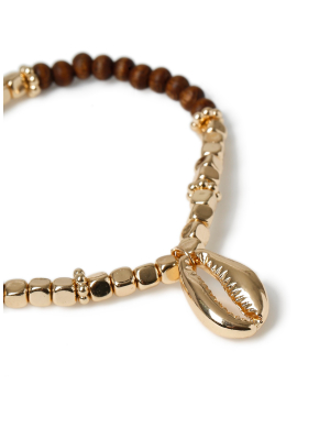 Brown Shell Bracelet*