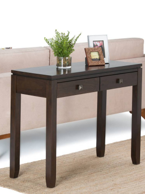 Normandy End Table Brunette Brown - Wyndenhall