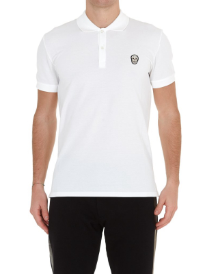 Alexander Mcqueen Skull Patch Polo Shirt