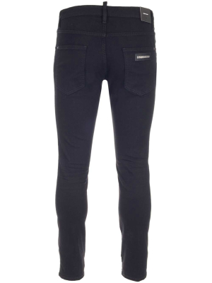 Dsquared2 Logo Patch Skinny-fit Jeans