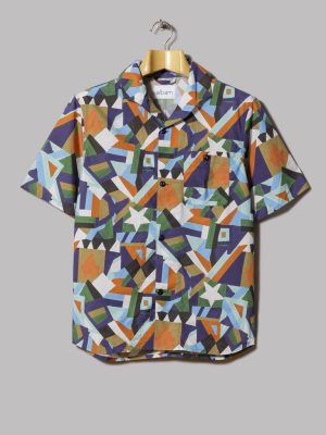 Albam Miles Shirt (bold Aerial Print)