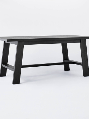 72" Linden Rectangular Wood Dining Table - Threshold™ Designed With Studio Mcgee