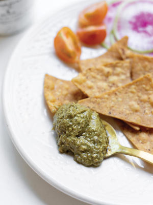 Coriander Jalapeño Pesto