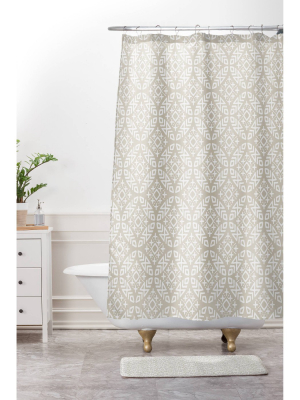 Nothing But Neutral Memory Foam Bath Mat And Shower Curtain Collection - Deny Designs