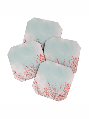 Hello Twiggs Cotton Candy Ii Coaster Set - Deny Designs