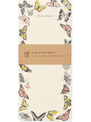 All That Flutters Notepad