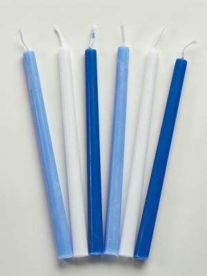 Rite Lite 45ct Deluxe Hanukkah Candles 5.75" - Blue/white