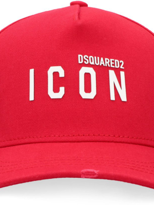 Dsquared2 Icon Logo Printed Baseball Cap