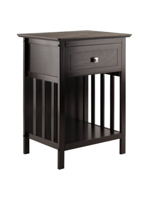 Marcel Accent Table Coffee Finish - Winsome